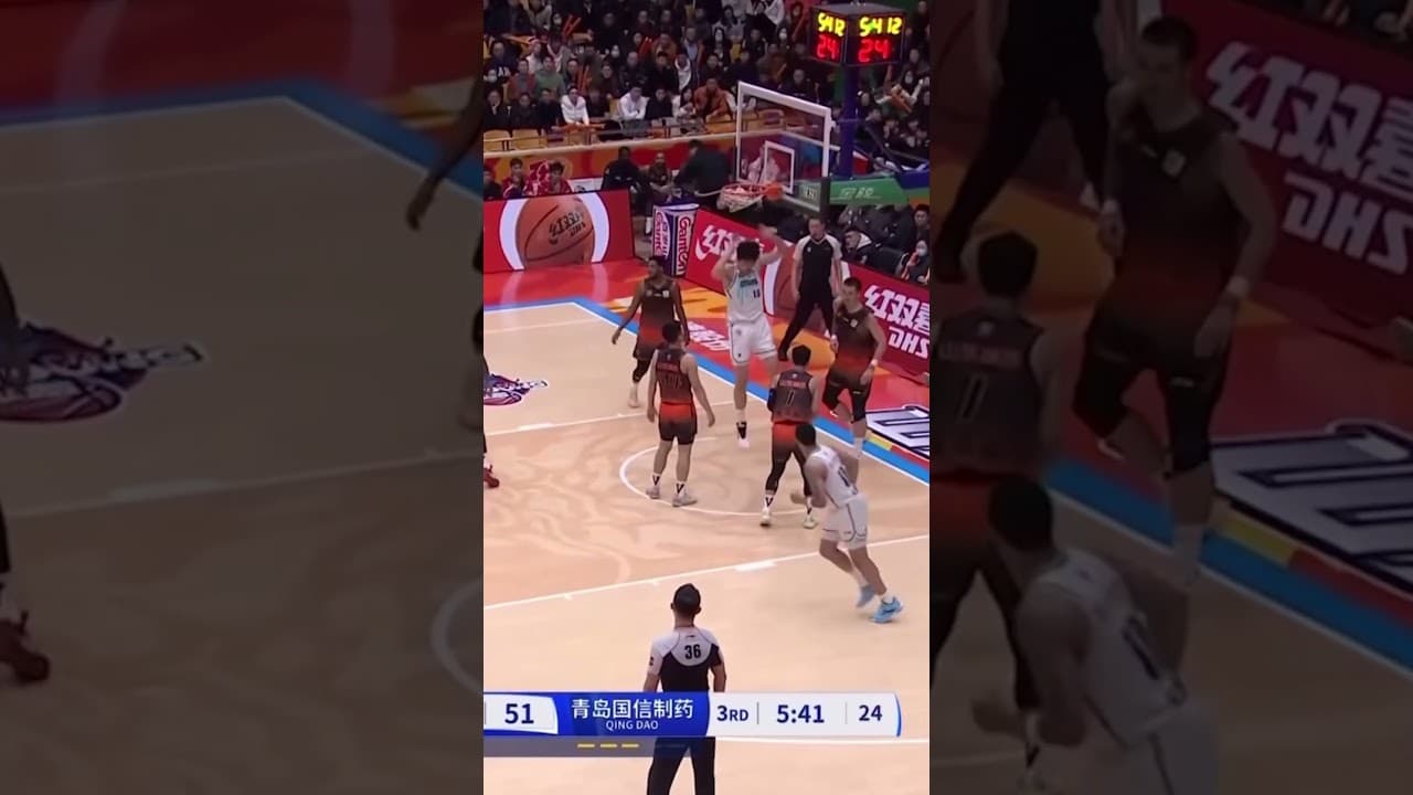 🔥Yang Hansens 2024/25 CBA Highlights - Chinese center goes to Trail Blazers｜NBA Draft
